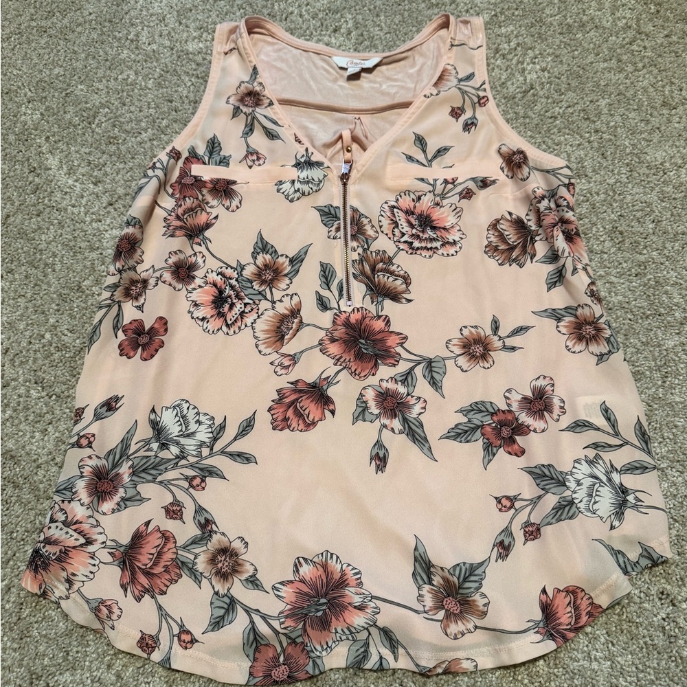 Floral and Striped Women's Tops Set - Picture 2 of 7